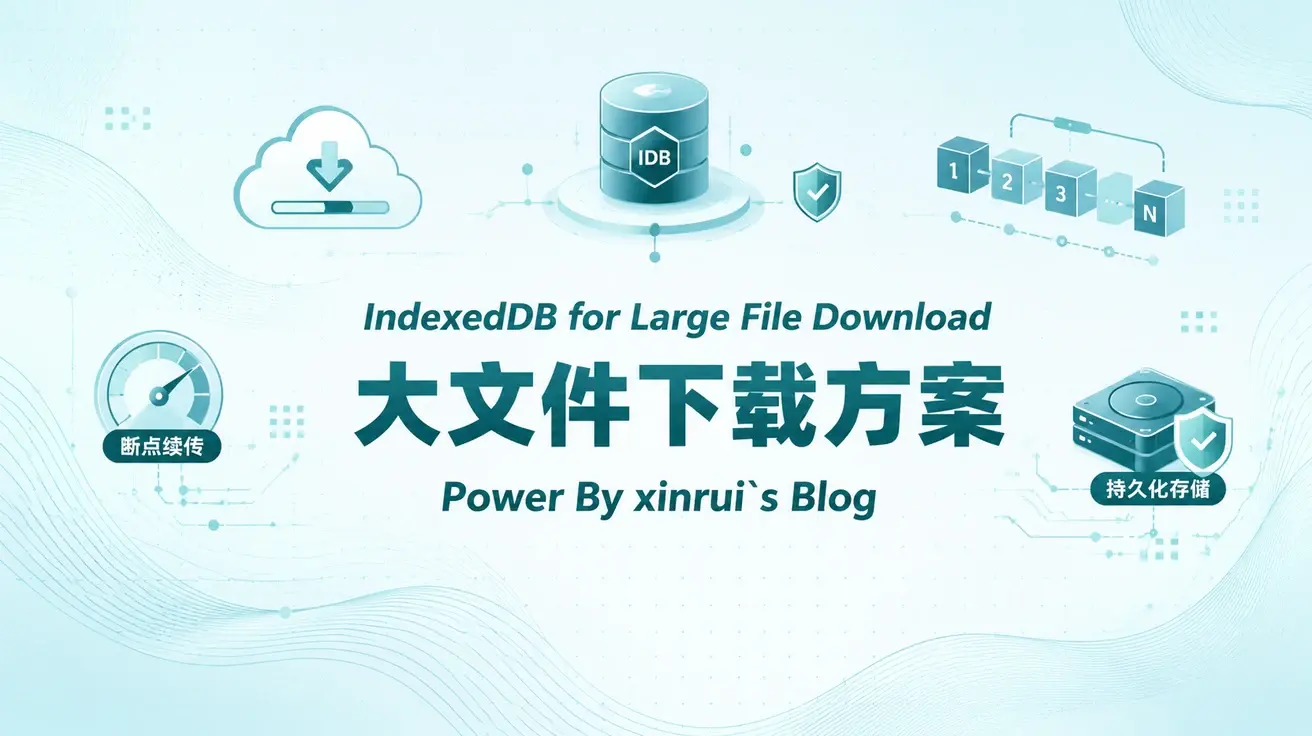 IndexDB实现大文件下载的思路