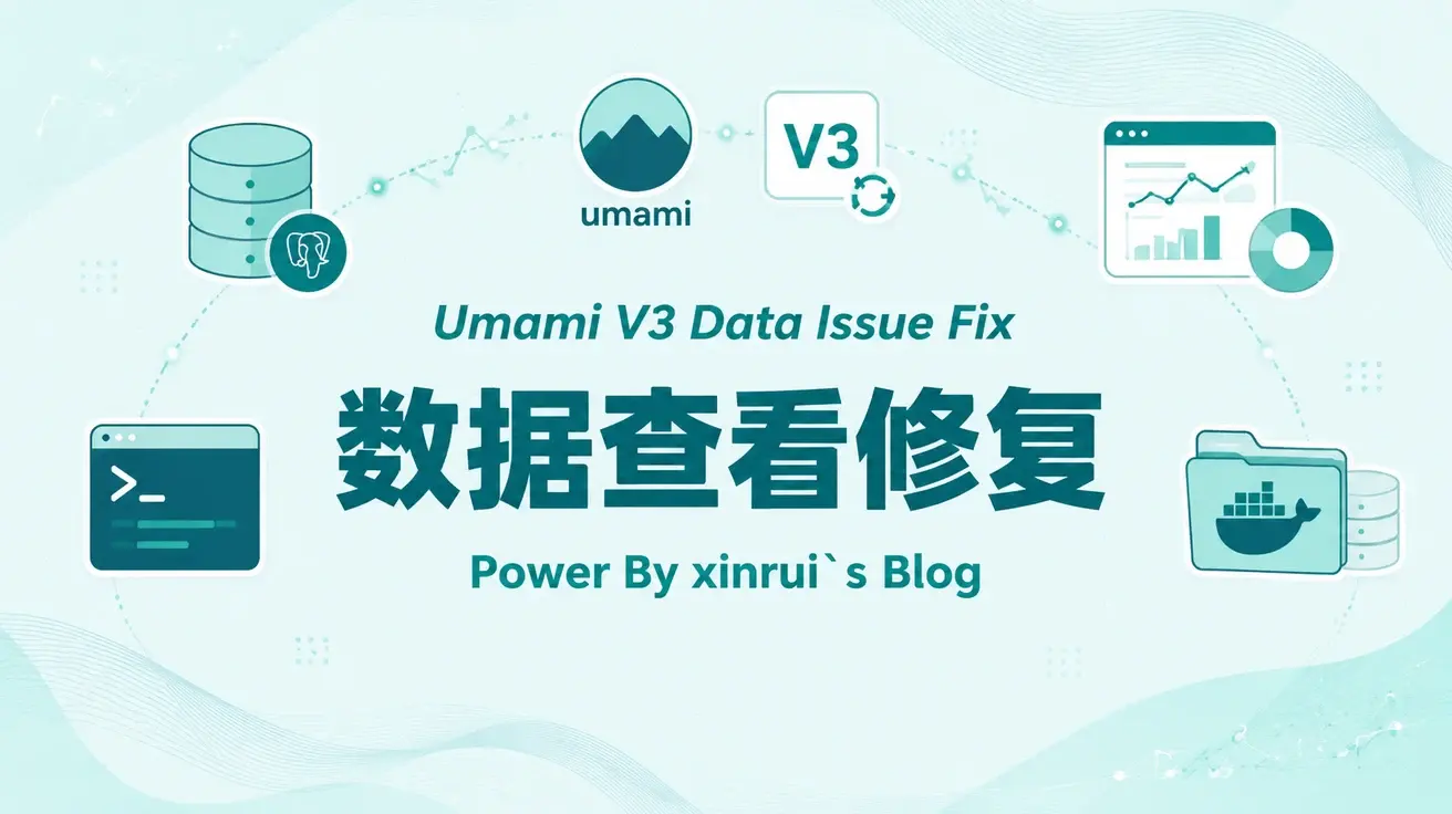 解决umami升级V3后无法查看统计数据的问题