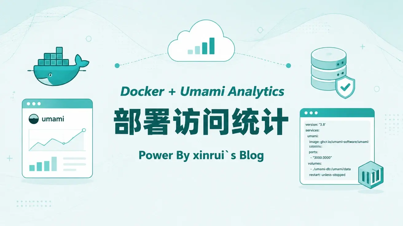 docker部署umami访问统计